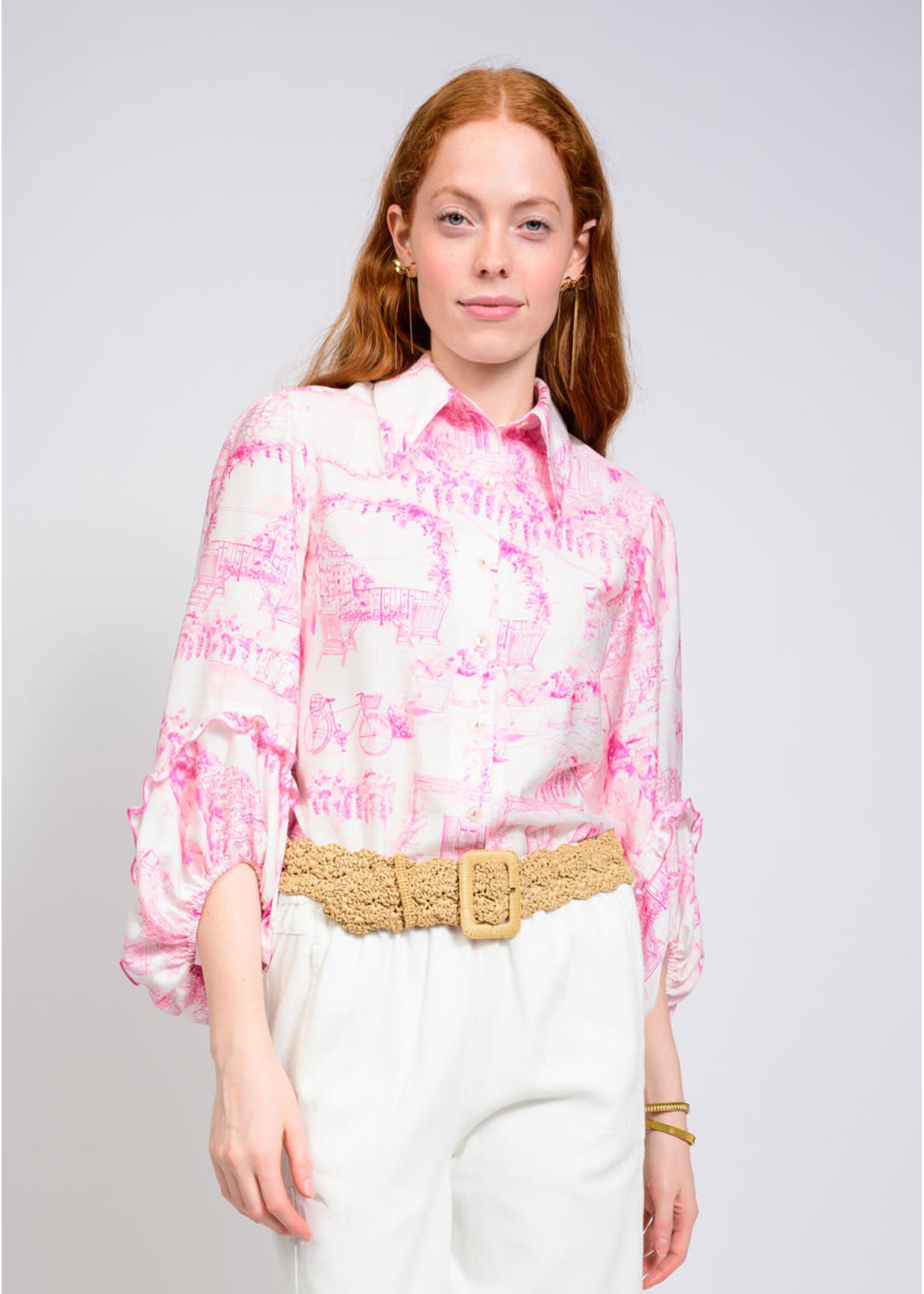 Ivy Jane Scene In Paris Top (Ivory)