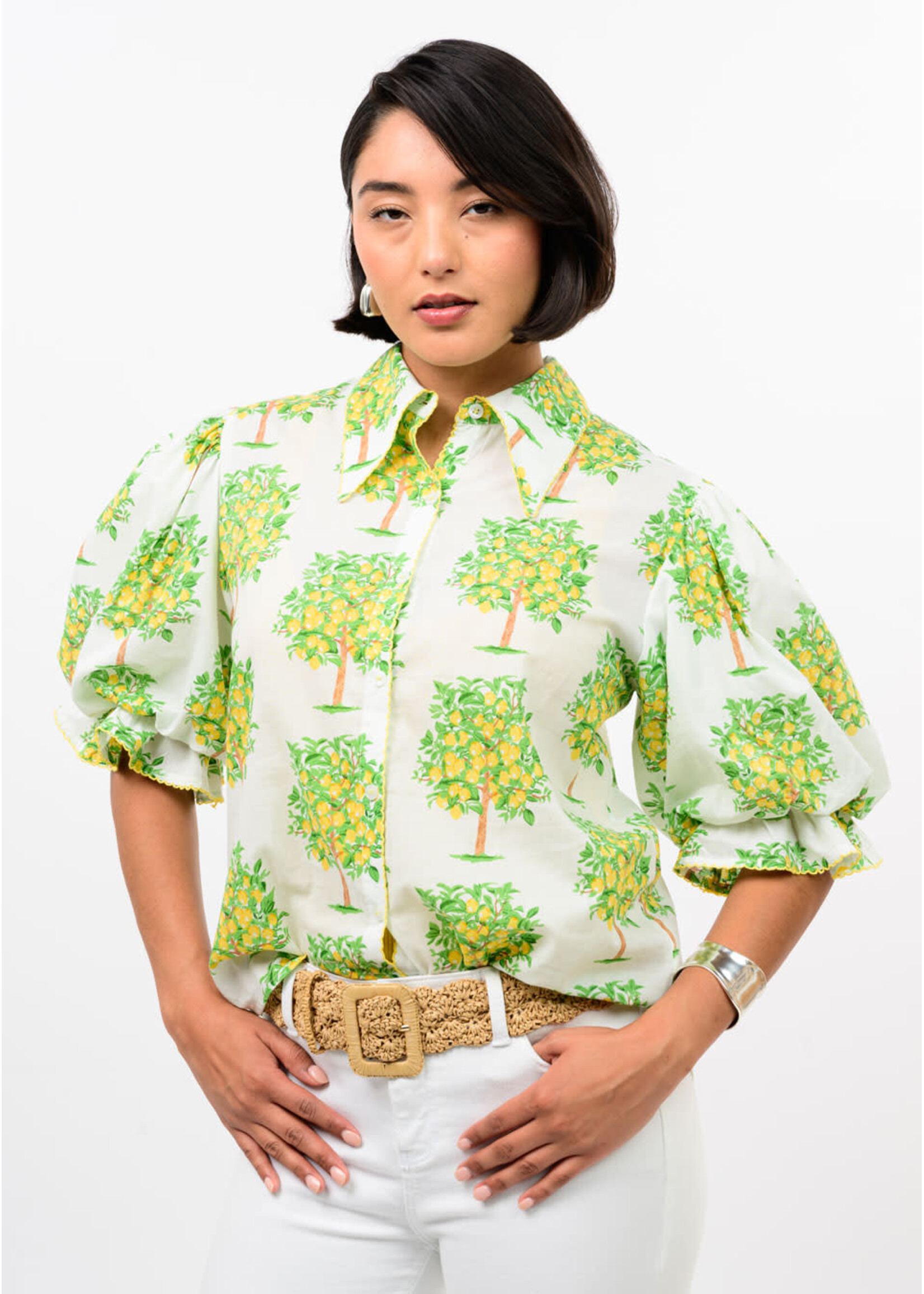Ivy Jane Lemon Tree Top (White)