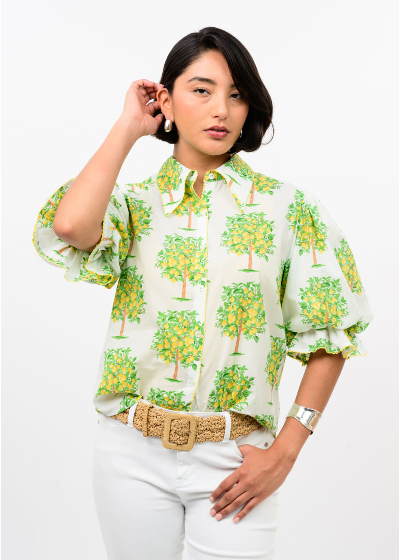 Ivy Jane Lemon Tree Top (White)