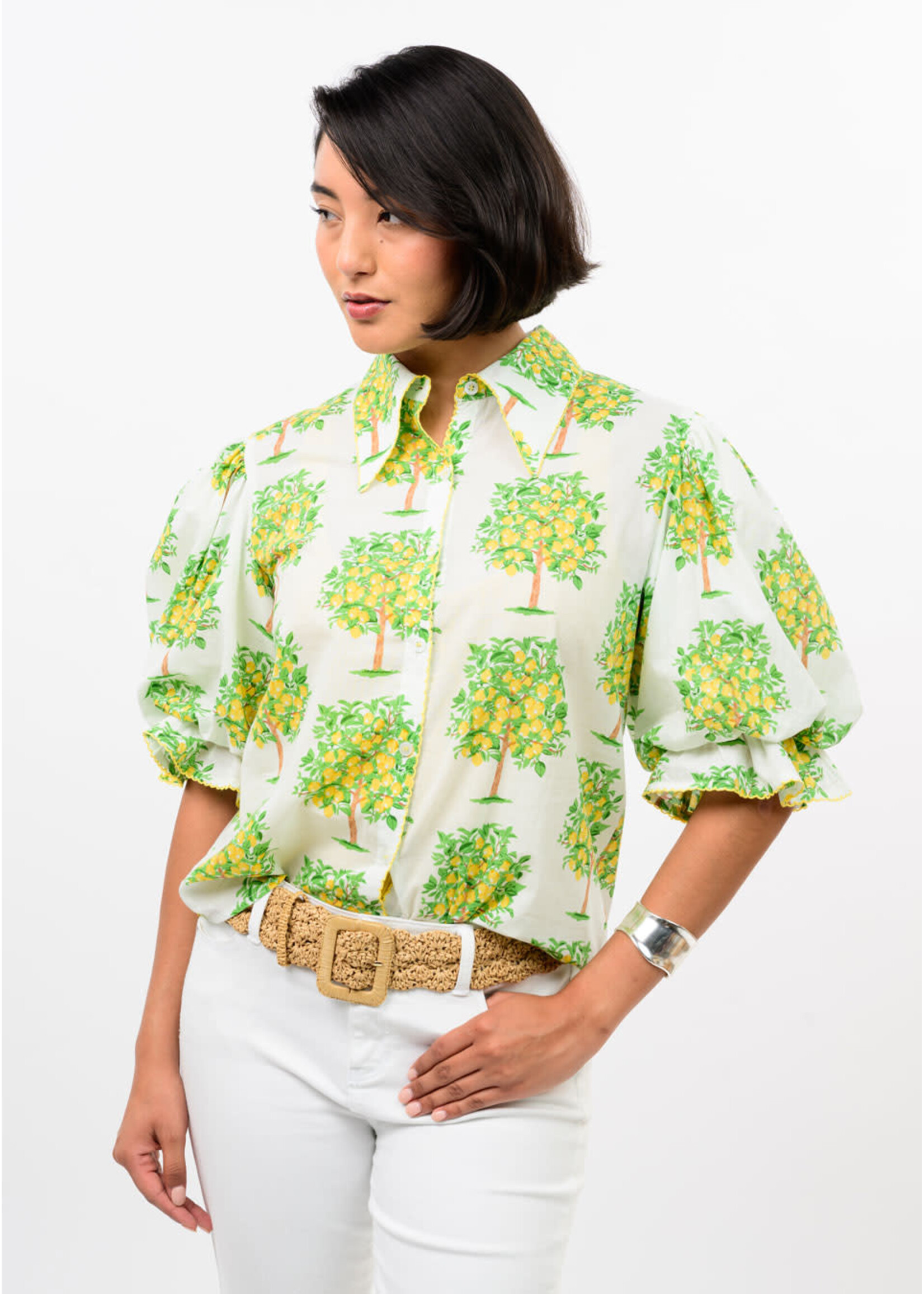 Ivy Jane Lemon Tree Top (White)