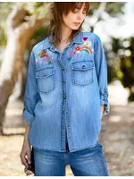 Billy T Happy Place Shirt (Denim)