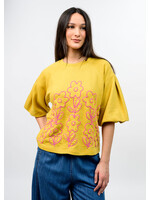 Ivy Jane French Terry Crewneck w/Emb (Gold)