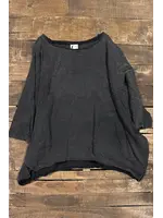 JADED GYPSY Be Free Top (Vintage Black) O/S