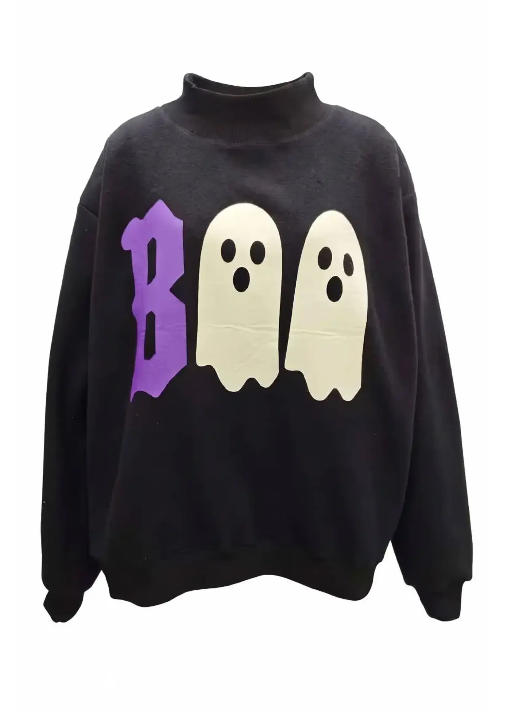 BUCKETLIST Halloween Graphic Reversible Sweatshirt (Black)