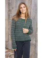 Wooden Ships Emily Crew Chunky (Kale Green)