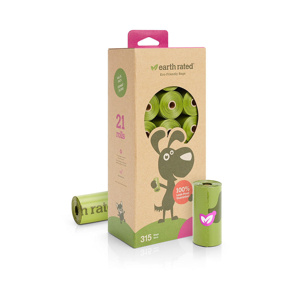 Earth Rated 315 Bags Lavender Scent Poop bags