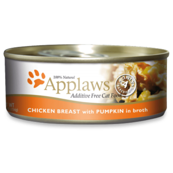 Applaws Chicken Breast With Pumpkin In Broth - 5.5oz