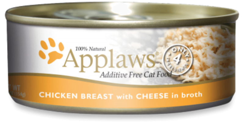 Applaws Chicken Breast With Cheese In Broth 5.5oz