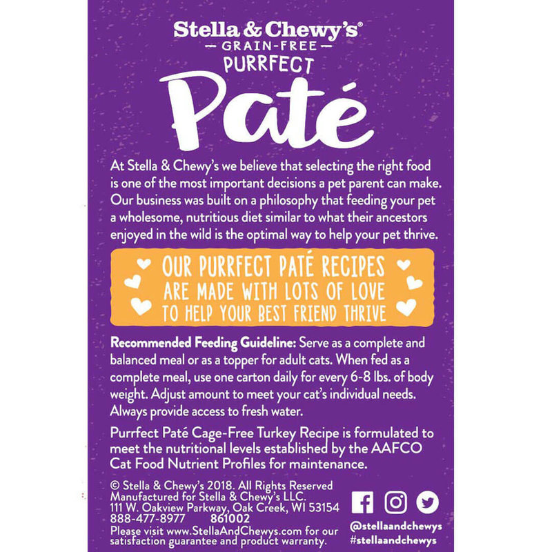 Stella & Chewy's Cat-Purrfect Pâté Dinde