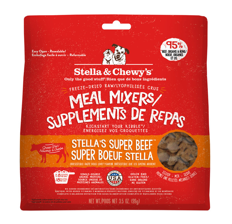 Stella & Chewy's Mélangeurs de repas Super Boeuf