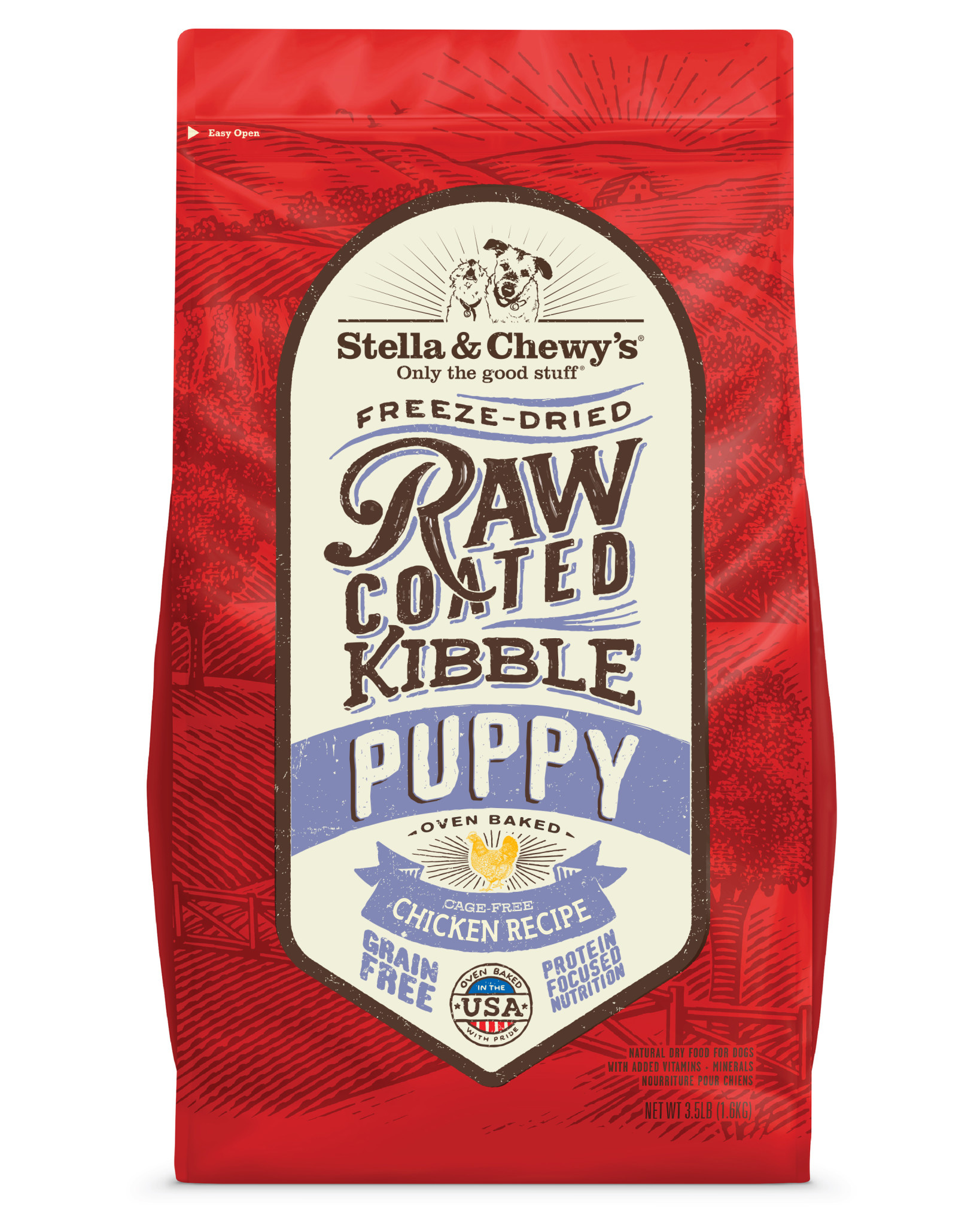 Stella & Chewy's Chicken Raw Coated Kibble For Puppies