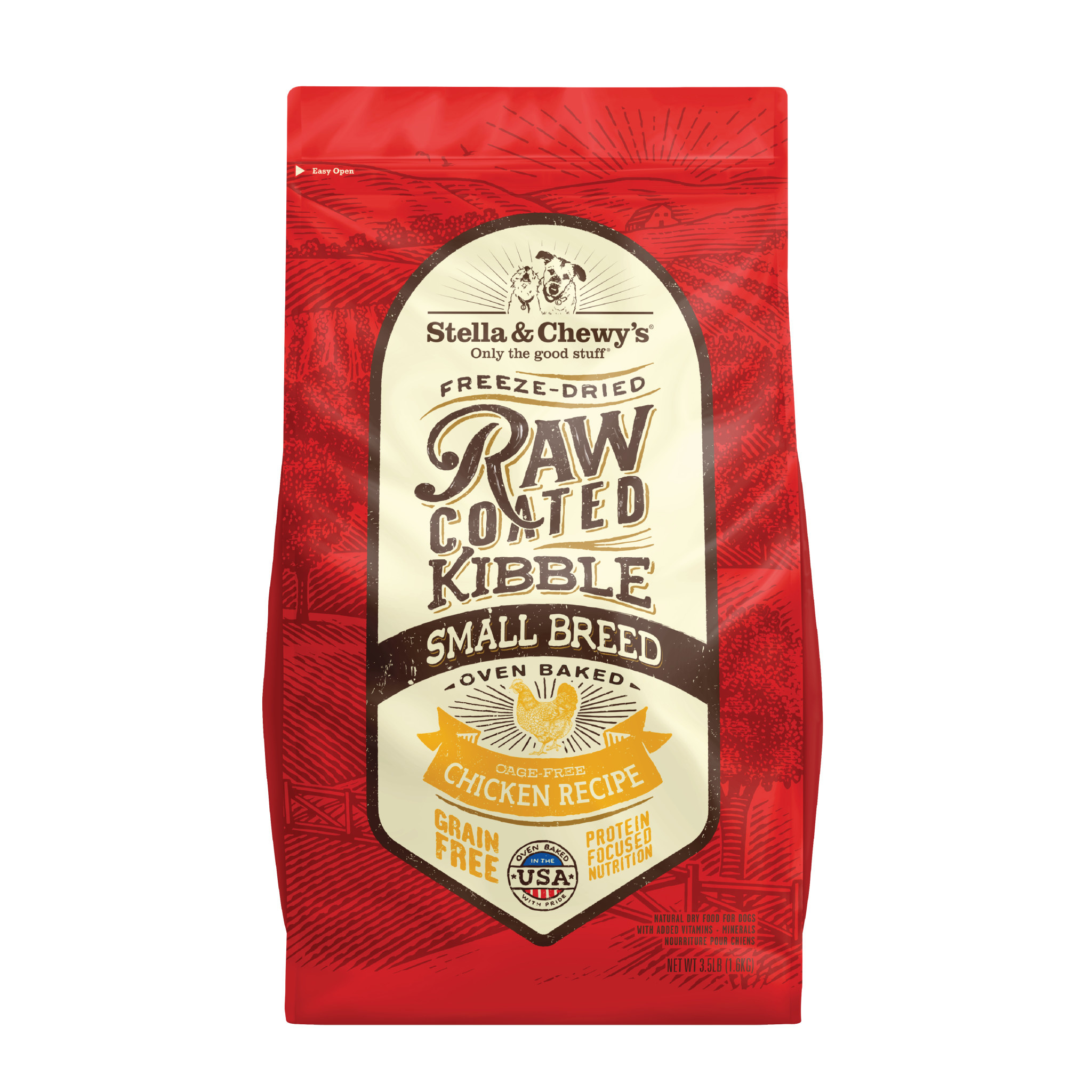 Stella & Chewy's Small Breed Chicken Recipe Raw Coated Kibble