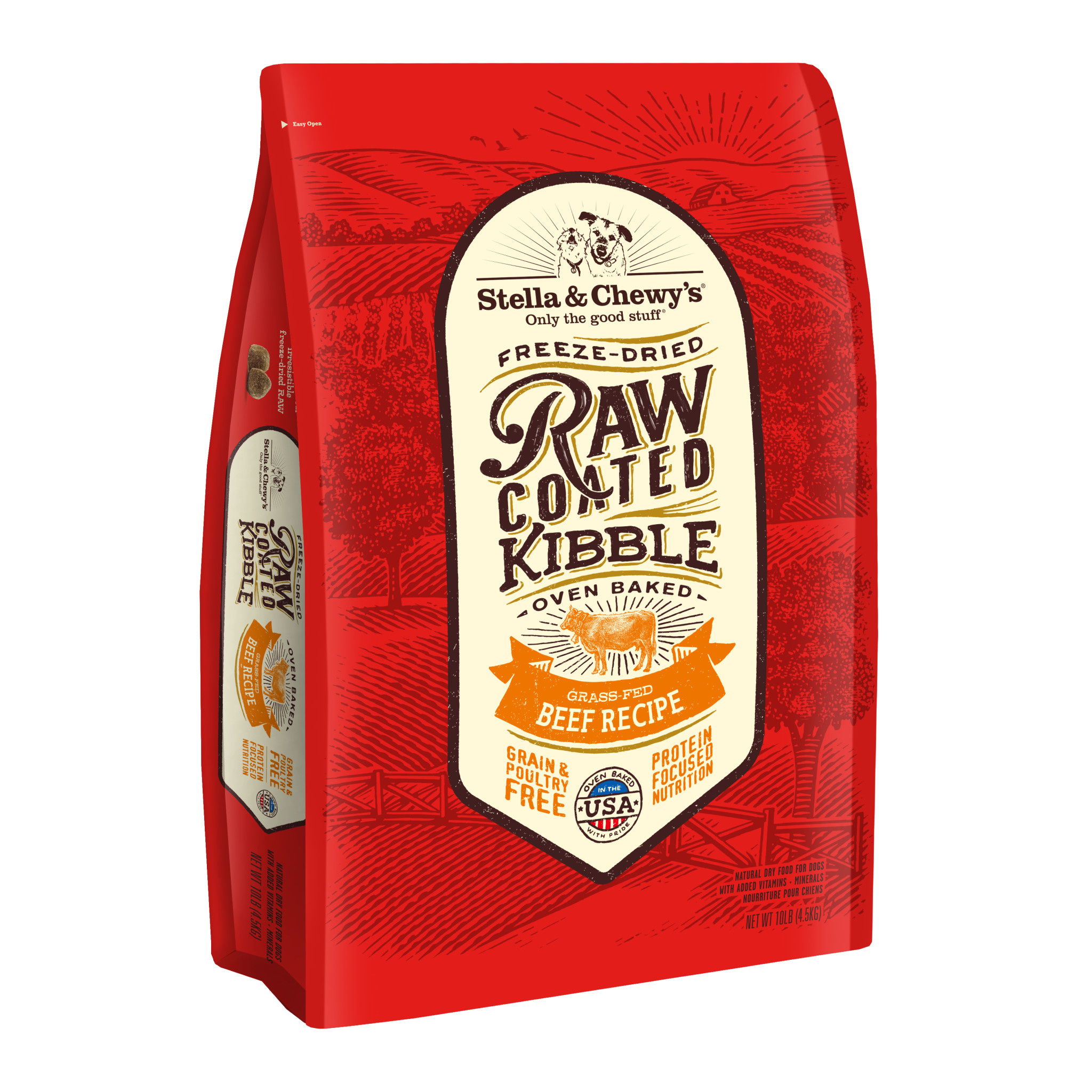 Stella & Chewy's Beef Recipe Raw Coated Kibble
