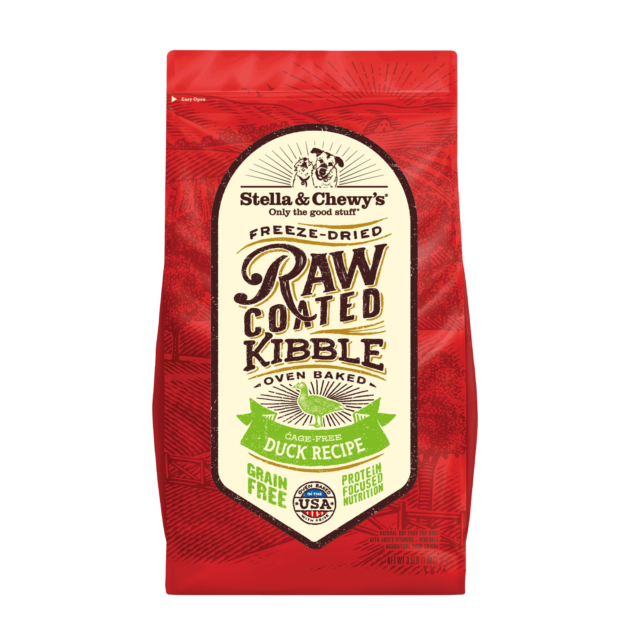 Stella & Chewy's Duck Recipe Raw Coated Kibble