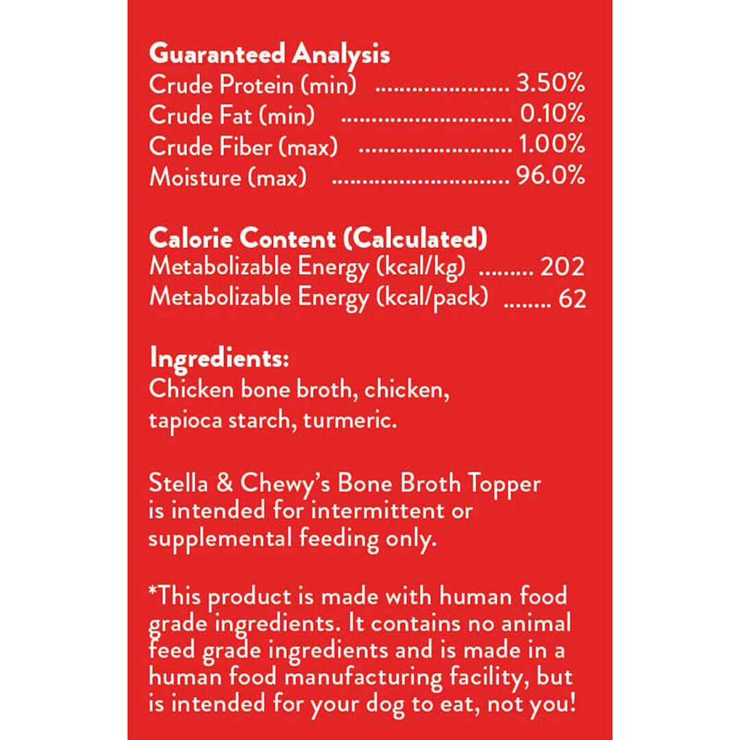 Stella & Chewy's Cage-Free Chicken Broth Topper