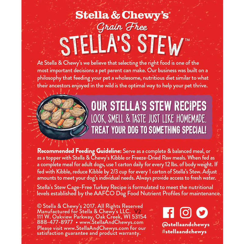 Stella & Chewy's Cage-Free Turkey Stew