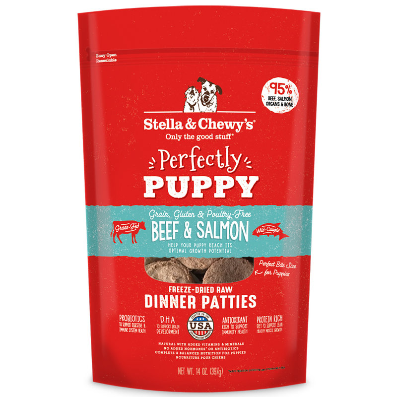 Stella & Chewy's Puppy Beef & Salmon Patties