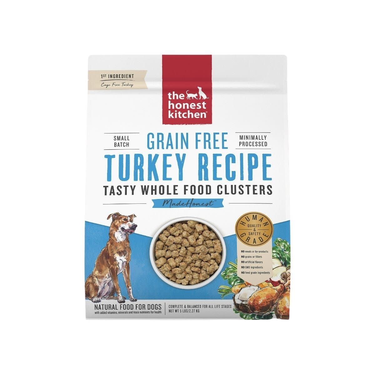 The Honest Kitchen Grain Free Turkey Clusters
