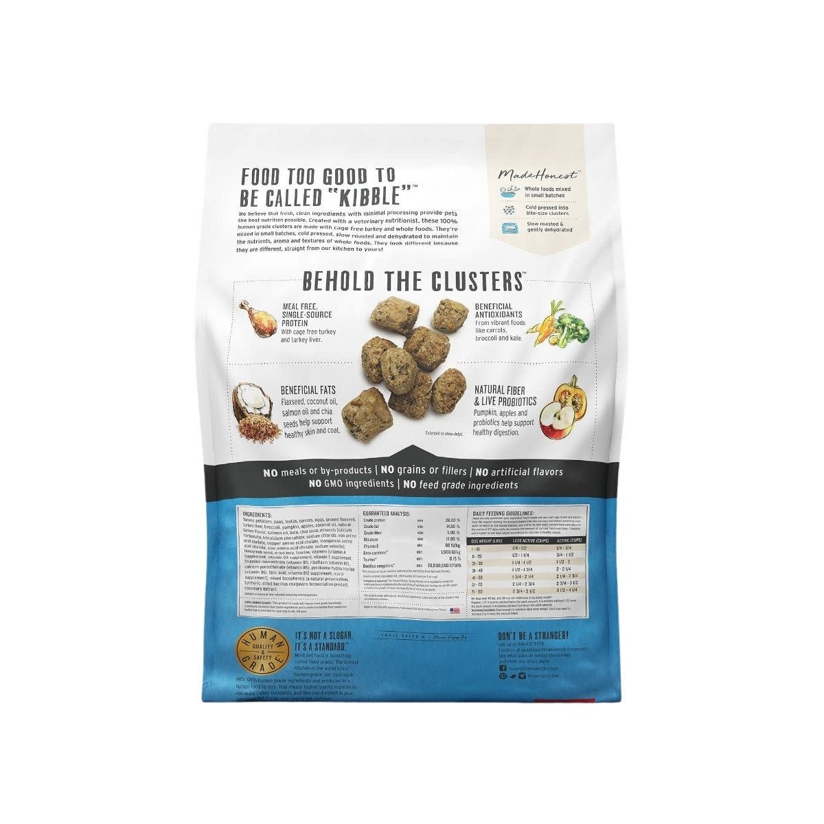 The Honest Kitchen Grain Free Turkey Clusters