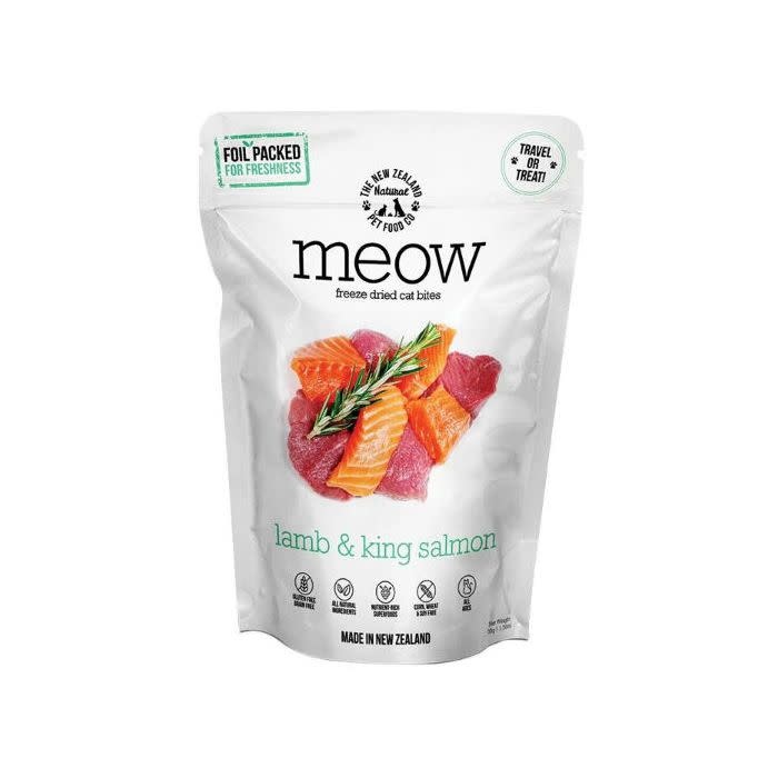 The New Zealand Natural Pet co. Meow Lamb & Salmon 1.76oz/50g