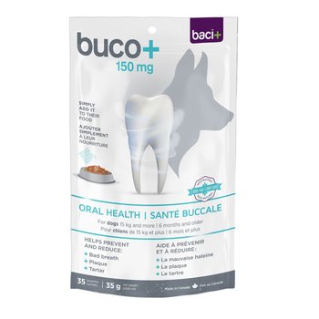 Baci+ Buco+ Soins dentaires pour chiens de plus de 15 kg