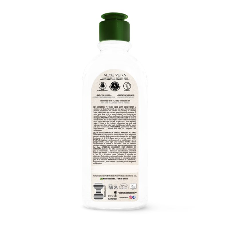 Amazonia Pet care Aloe Vera (Dog & Cat) Conditioner (16.9oz / 500 ml)