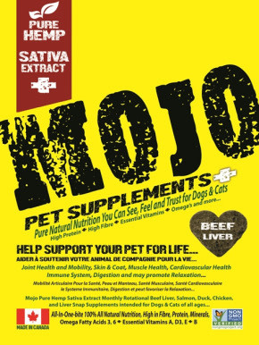 MOJO Mojo Pet Supplements Beef Liver 186g