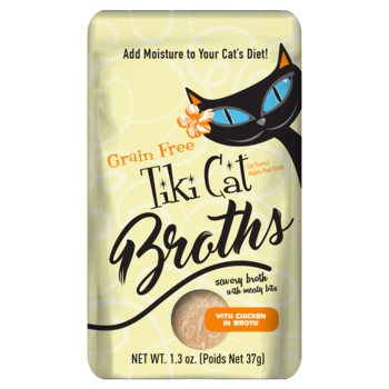 Tiki Cat Tiki Cat Chicken in Broth Pouch 1.3oz