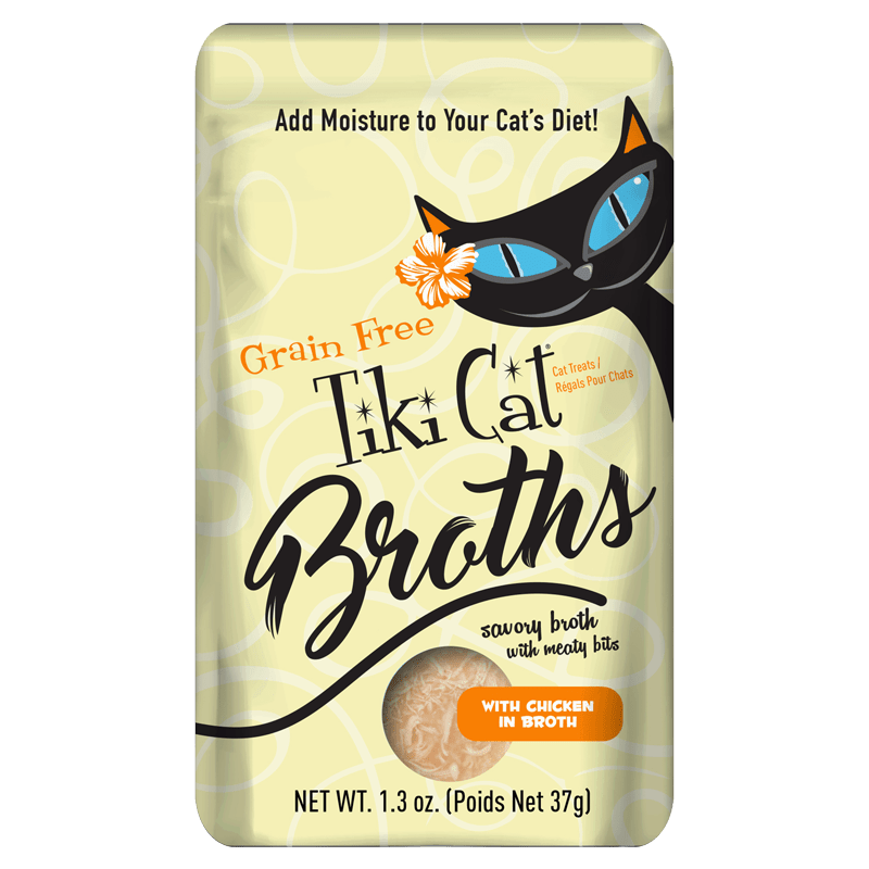 Tiki Cat Chicken in broth pouch 1.3oz