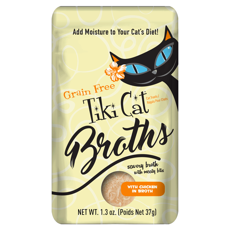 Tiki Cat Tiki Cat Chicken in Broth Pouch 1.3oz