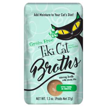 Tiki Cat Tuna in Broth Pouch 1.3oz