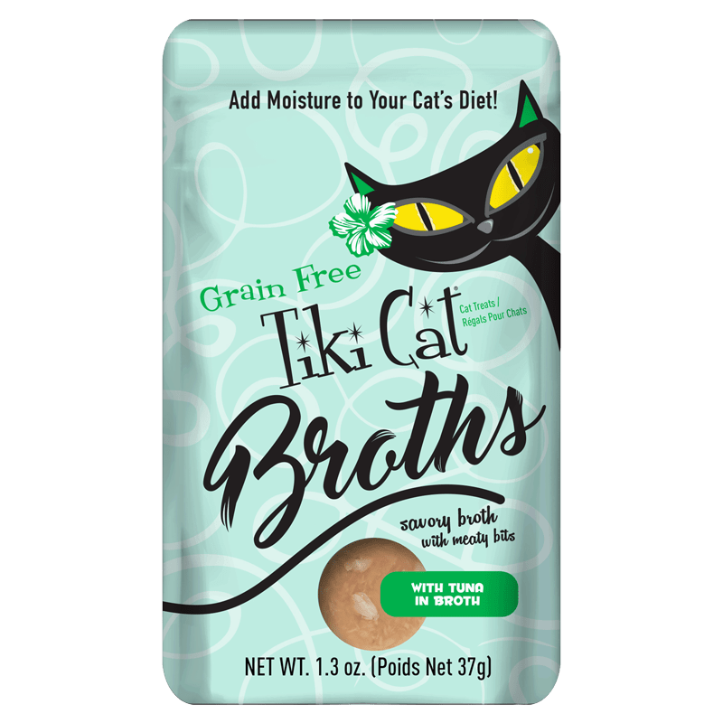 Tiki Cat Tuna in Broth Pouch 1.3oz