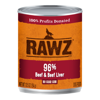 Rawz Natural PetFood 96% Beef & Beef Liver
