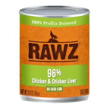 Rawz Natural PetFood 96% Chicken & Chicken Liver