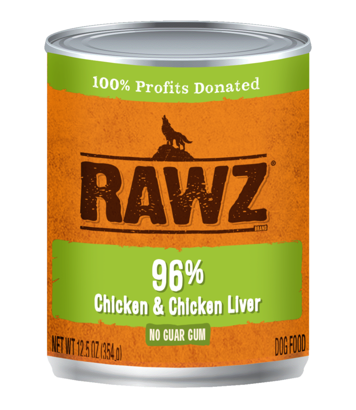 Rawz Natural PetFood 96% Chicken & Chicken Liver