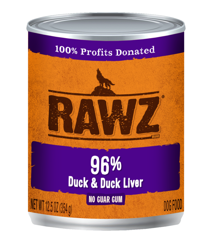 Rawz Natural PetFood 96% Duck & Duck Liver