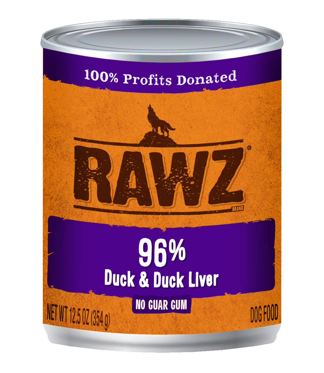 Rawz Natural PetFood 96% Duck & Duck Liver