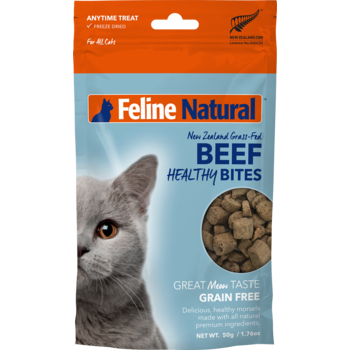 K9 Naturals Healthy Natural Beef Cat Bites 50g