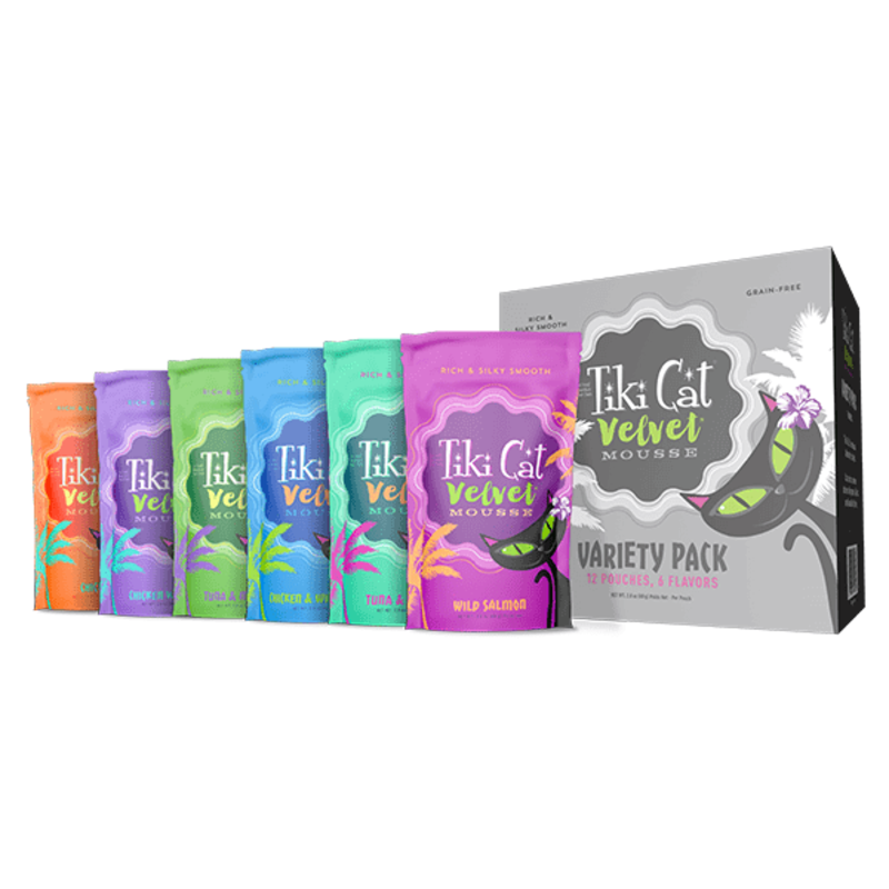 Tiki Cat Velvet Mousse - Variety pack