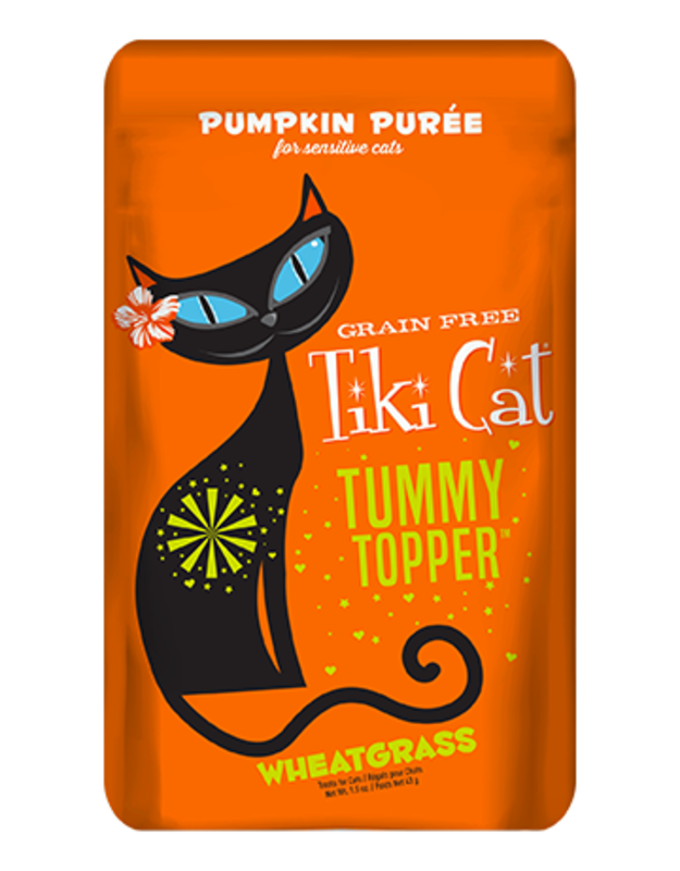 Tiki Cat Tummy Topper Pumpkin & Wheatgrass 1.5oz