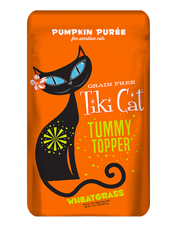 Tiki Cat Tummy Topper Pumpkin & Wheatgrass 1.5oz