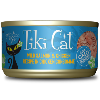 Tiki Cat Napili Luau - Salmon Chicken