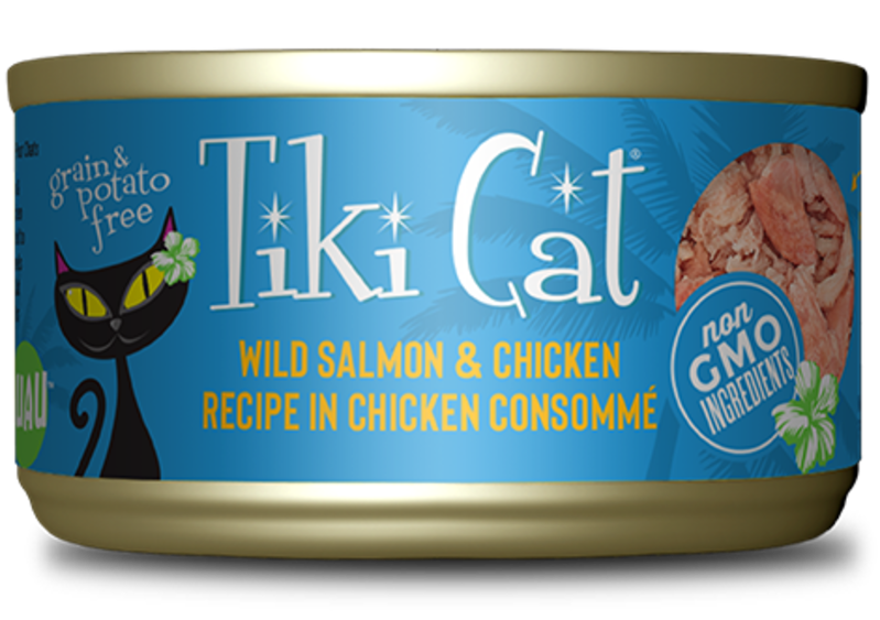 Tiki Cat Napili Luau - Salmon Chicken