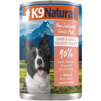 K9 Naturals Lamb & King Salmon Feast Dog Can