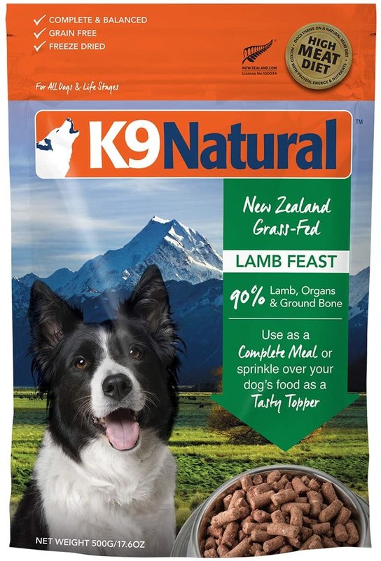K9 Naturals Lamb Feast Freeze Dried