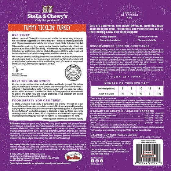 Stella & Chewy's Tummy Ticklin' Turkey Dinner