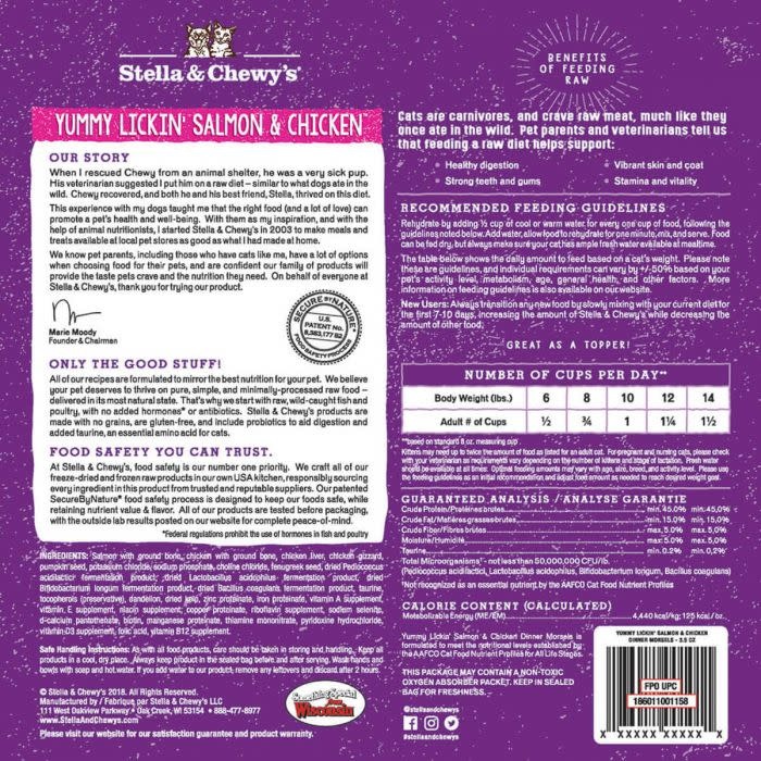 Stella & Chewy's Yummy Lickin' Salmon & Chicken Dinner