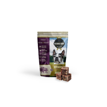 K9 Choice Lil Guys Plus Buffalo - 3lb bag