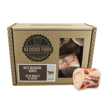 K9 Choice Beef Marrow Bones 3lb Box