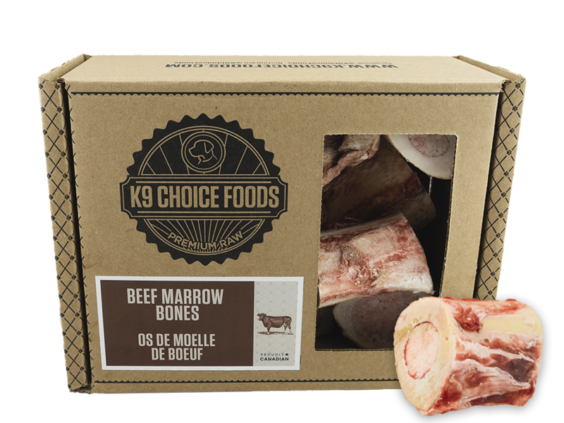 K9 Choice Beef Marrow Bones 3lb Box